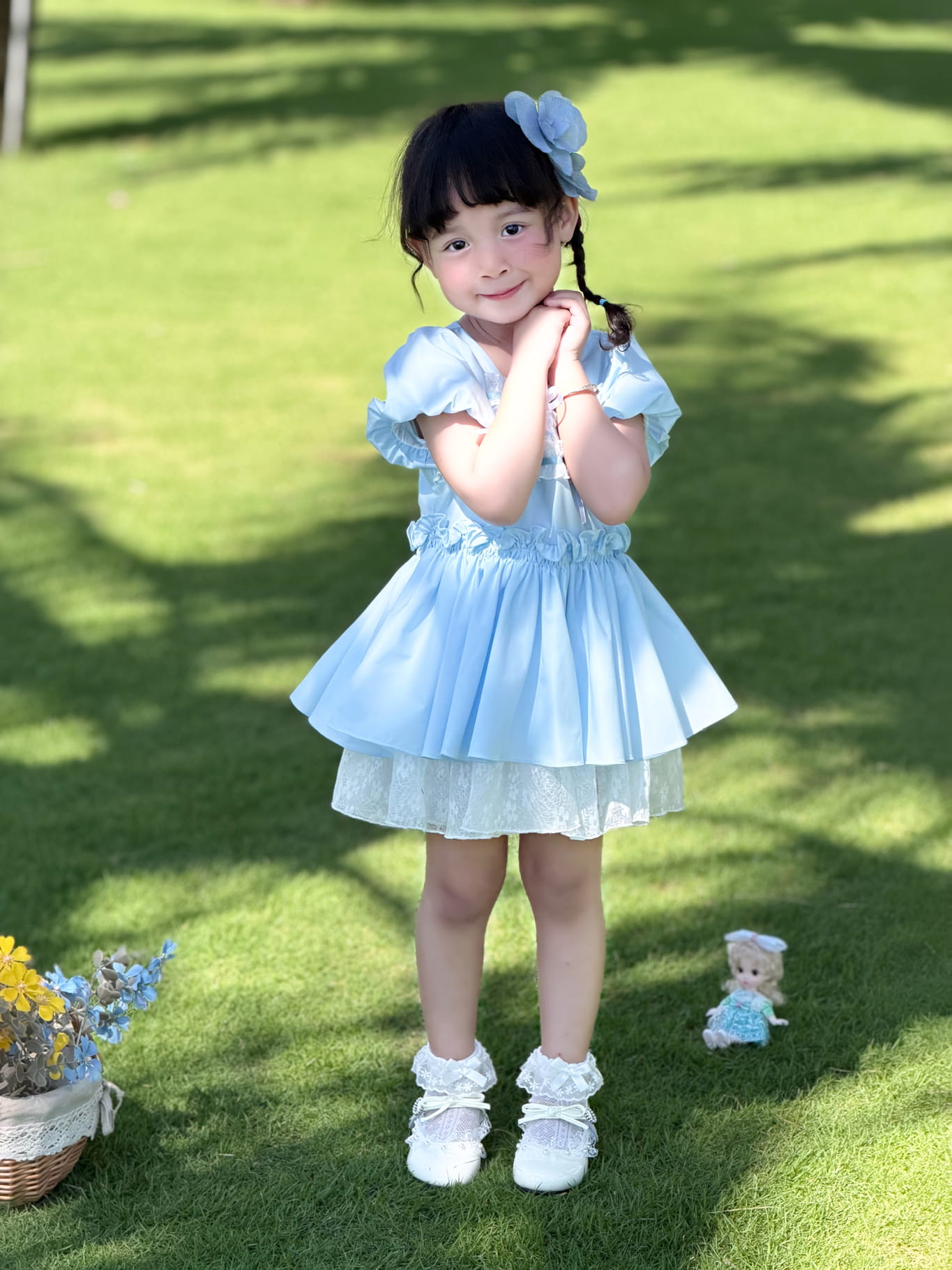 Váy hè dạo phố bé gái 2026 - Cloudy Dress